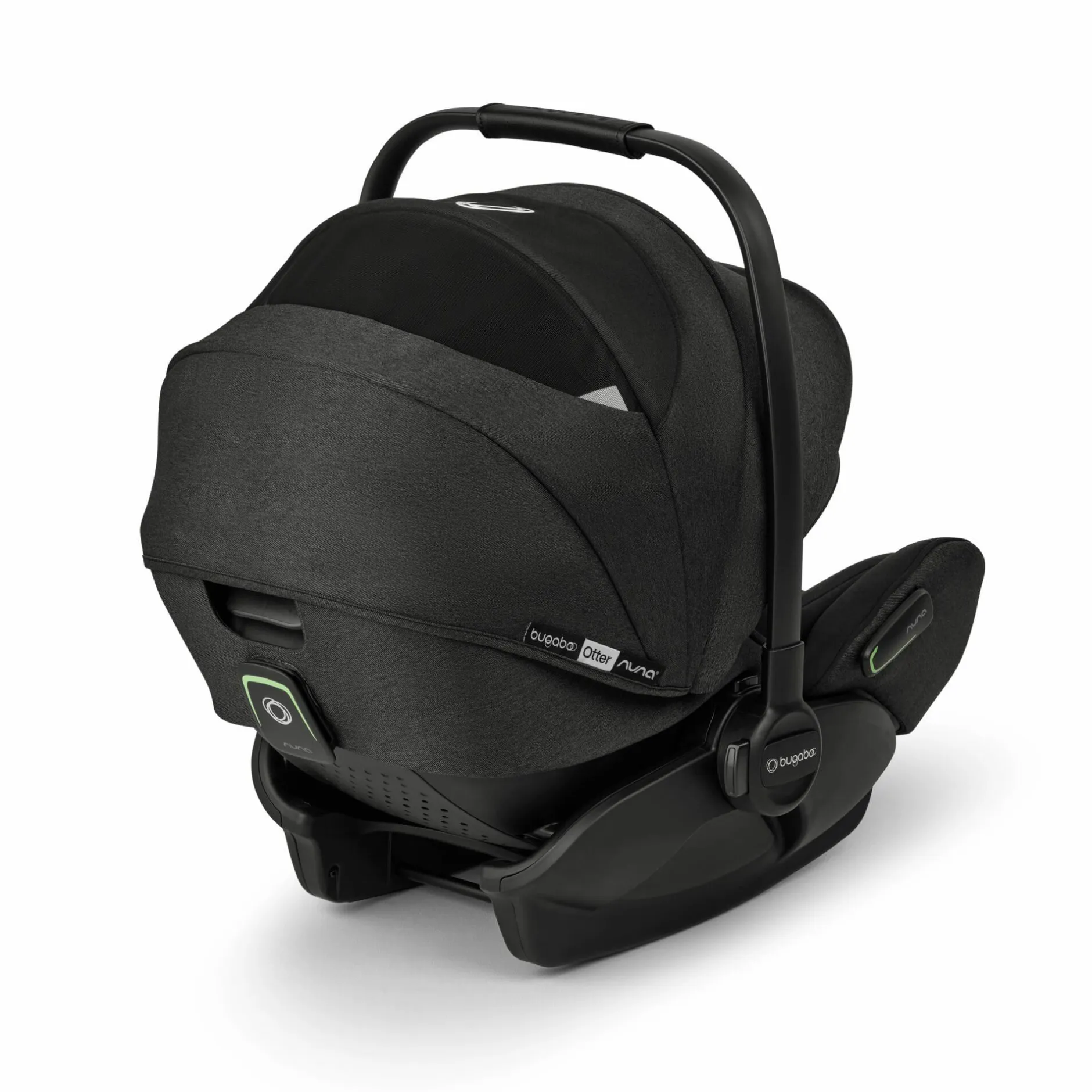 bugaboo Otter by nuna Mineral Washed Black*Kinder Babyschalen 0-13 Kg, Gruppe 0+