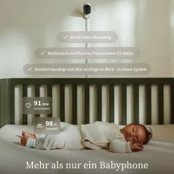 Owlet Dream Bundle: Dream Sock + Dream Sight Baby Kamera Mint* Babyphone