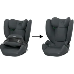 cbx by cybex Pallas B i-Size Cobblestone Grey*Kinder Kindersitze 9-36 Kg, Gruppe 1/2/3