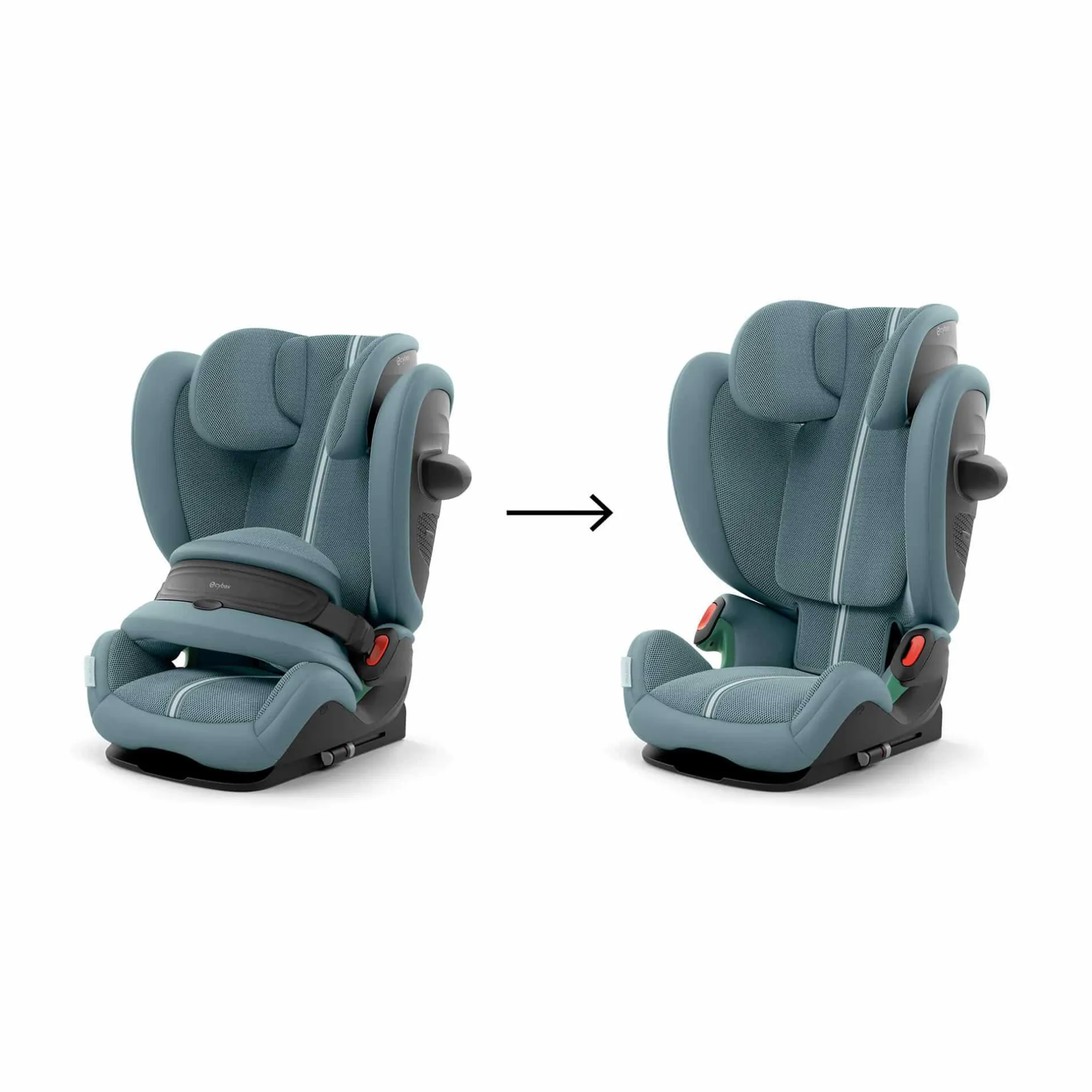 cybex Pallas G3 Plus Stormy Blue*Kinder Kindersitze Isofix|Kindersitze 9-36 Kg, Gruppe 1/2/3