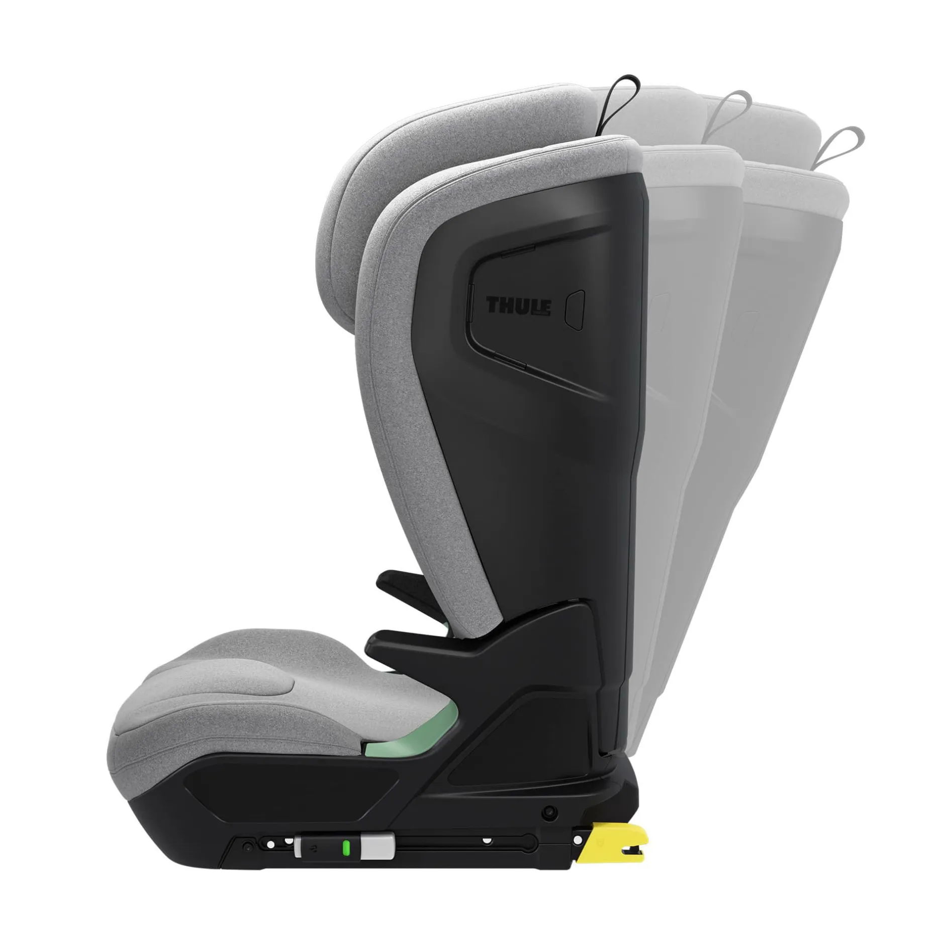 THULE Palm Mid Grey*Kinder Kindersitze Isofix|Kindersitze 15-36 Kg, Gruppe 2/3
