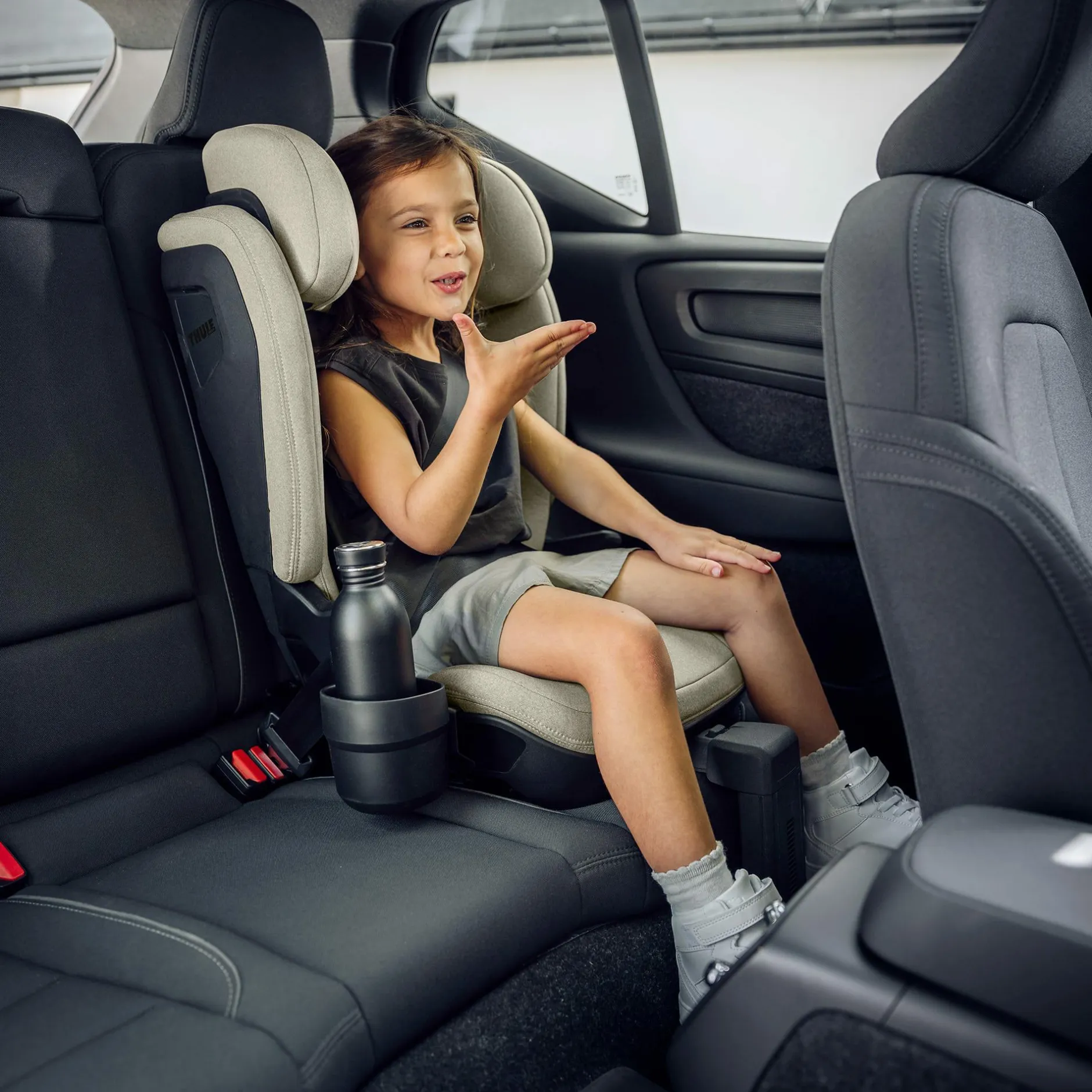 THULE Palm Soft*Kinder Kindersitze Isofix|Kindersitze 15-36 Kg, Gruppe 2/3