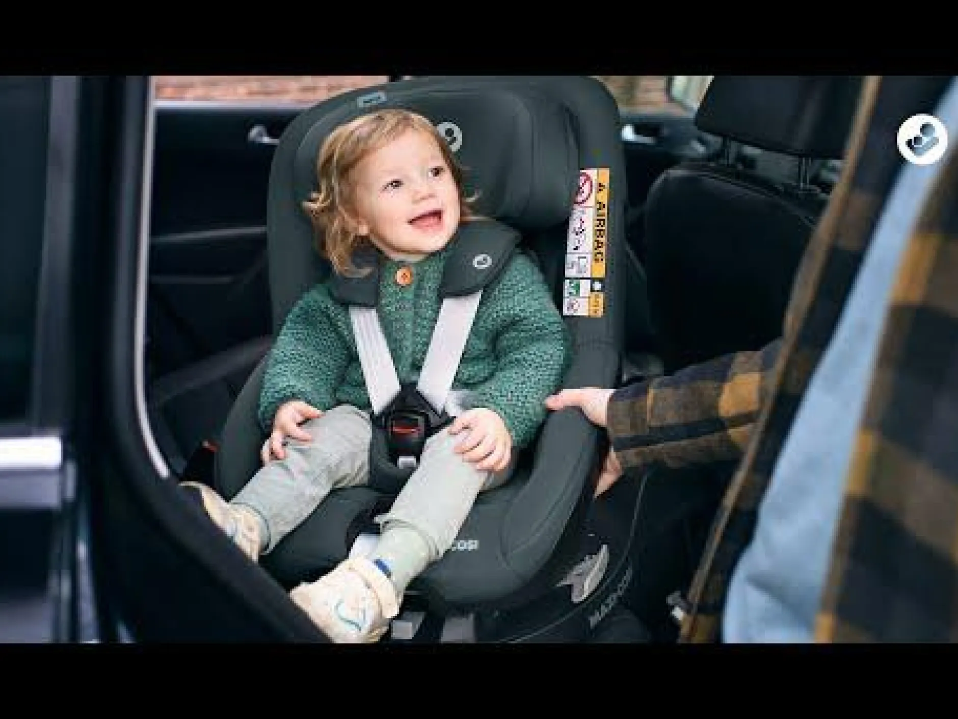 MAXI-COSI Pearl 360 Authentic Black*Kinder Kindersitze 9-18 Kg, Gruppe 1|Reboarder 0-18 Kg, Gruppe 0+/1