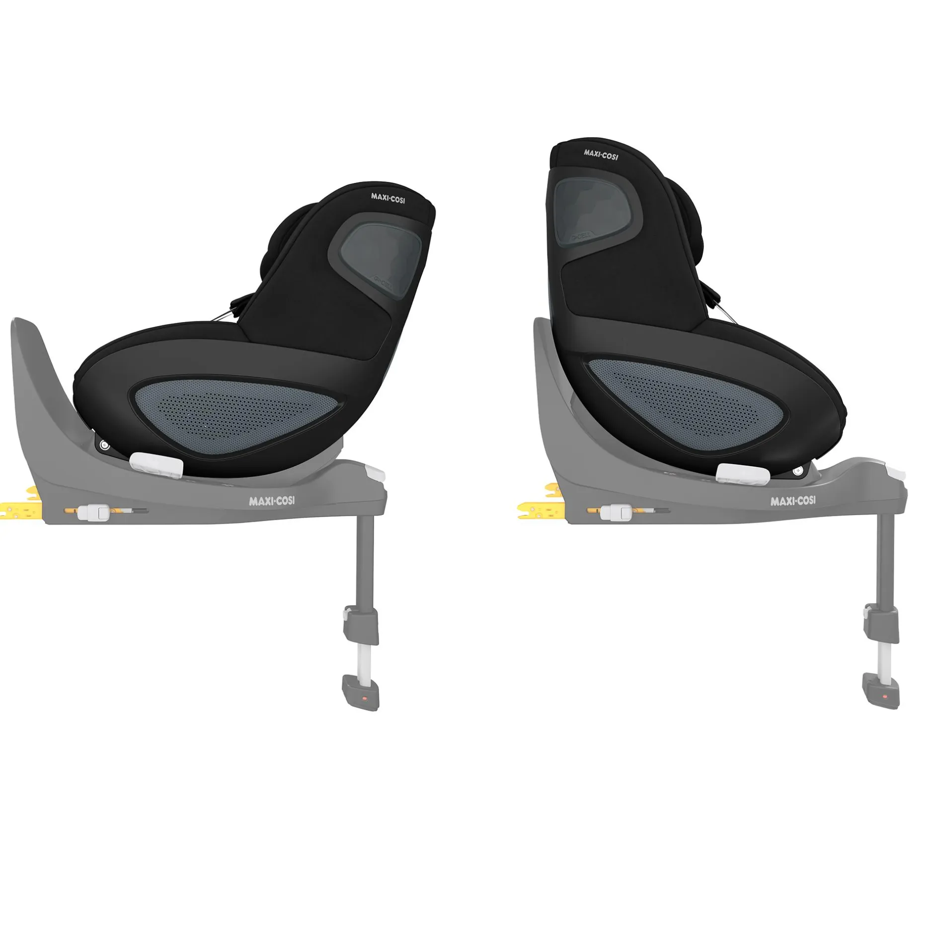 MAXI-COSI Pearl 360 Authentic Black*Kinder Kindersitze 9-18 Kg, Gruppe 1|Reboarder 0-18 Kg, Gruppe 0+/1