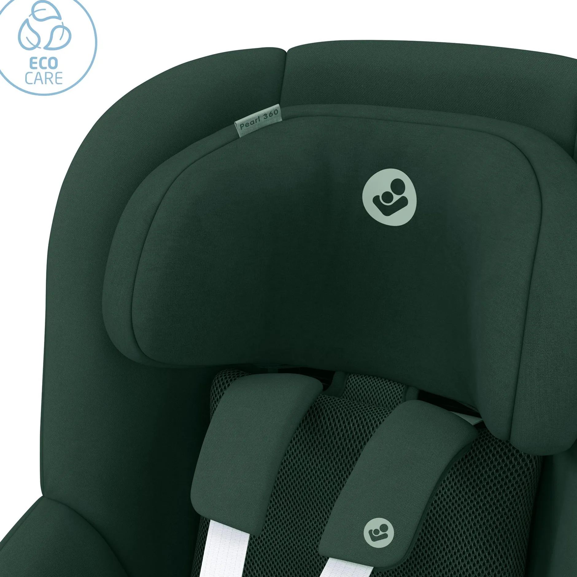 MAXI-COSI Pearl 360 Authentic Green*Kinder Kindersitze 9-18 Kg, Gruppe 1|Reboarder 0-18 Kg, Gruppe 0+/1