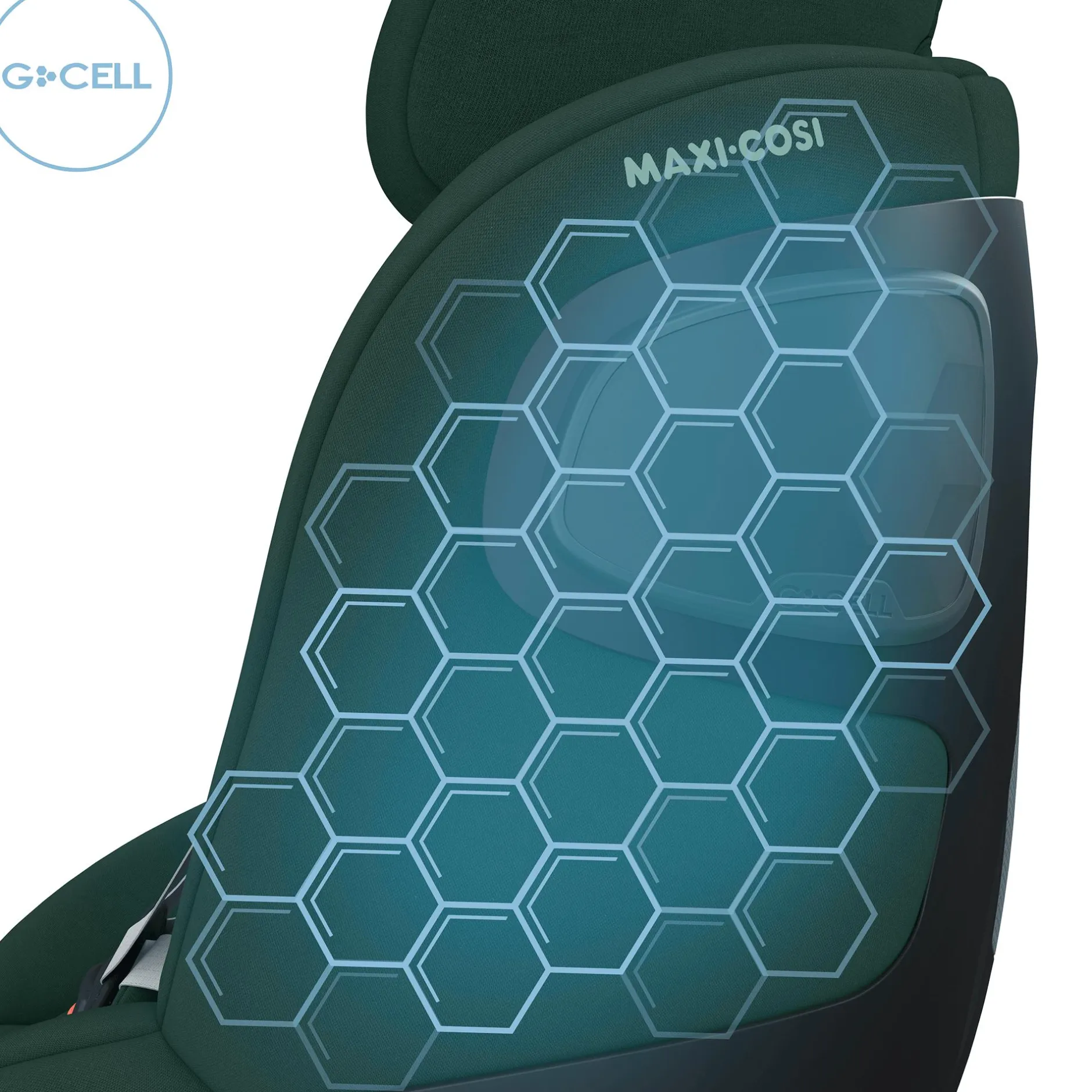 MAXI-COSI Pearl 360 Authentic Green*Kinder Kindersitze 9-18 Kg, Gruppe 1|Reboarder 0-18 Kg, Gruppe 0+/1