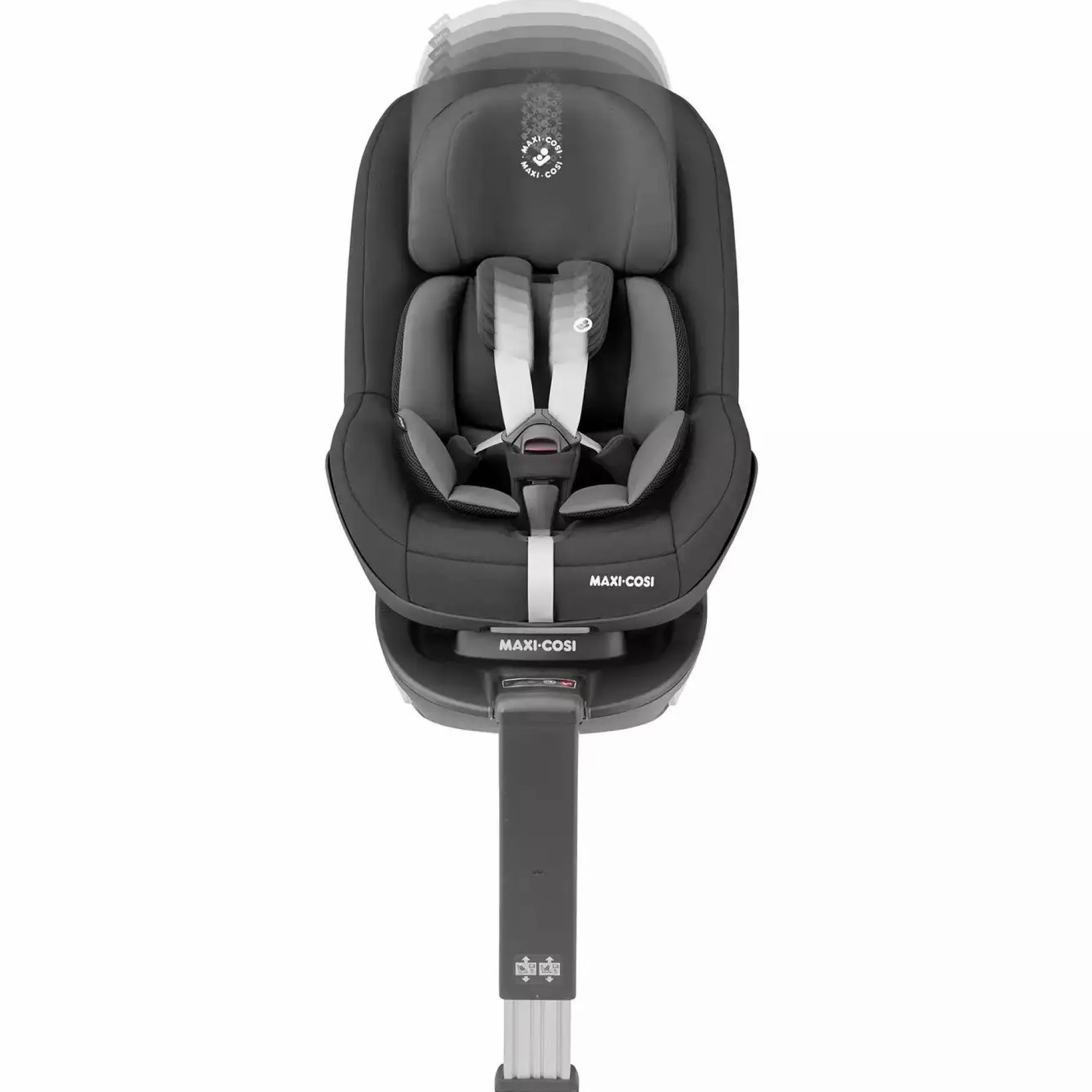 MAXI-COSI Pearl Pro² i-Size Authentic Black*Kinder Reboarder 0-18 Kg, Gruppe 0+/1