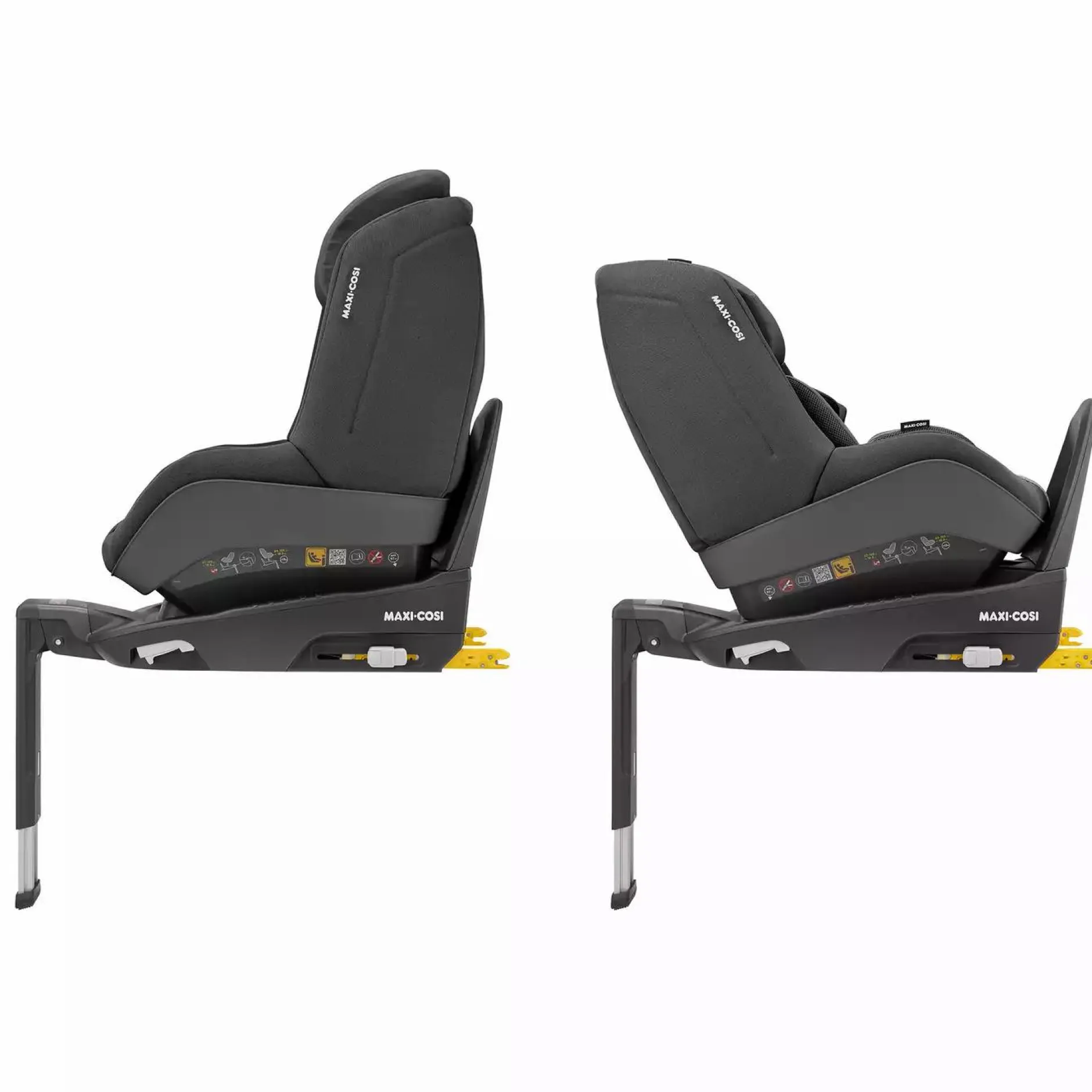 MAXI-COSI Pearl Pro² i-Size Authentic Black*Kinder Reboarder 0-18 Kg, Gruppe 0+/1