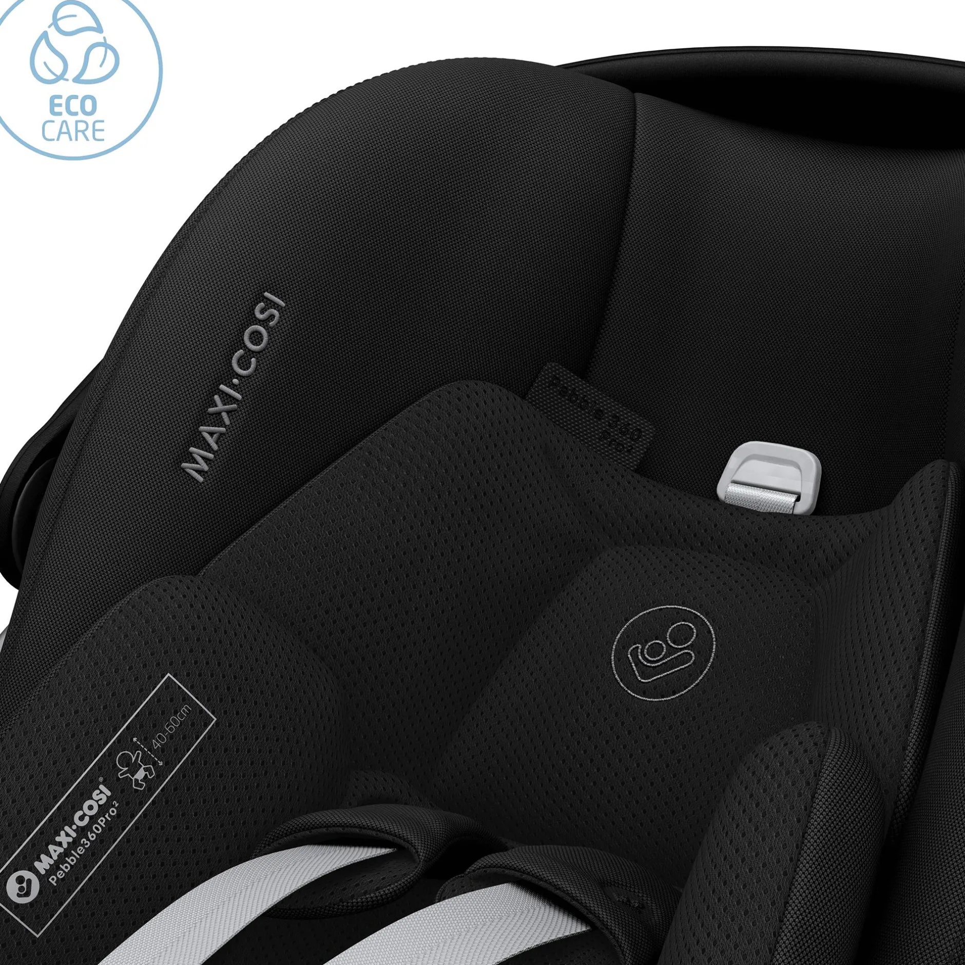 MAXI-COSI Pebble 360 Pro² Twillic Black*Kinder Babyschalen 0-13 Kg, Gruppe 0+