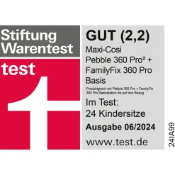 MAXI-COSI Pebble 360 Pro² Twillic Graphite*Kinder Babyschalen 0-13 Kg, Gruppe 0+