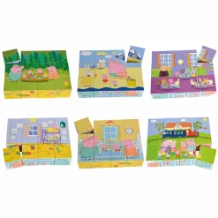 Simba Peppa Pig Bilderwürfel*Kinder Lernspielzeug|Holzspielzeug