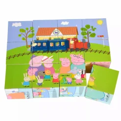 Simba Peppa Pig Bilderwürfel*Kinder Lernspielzeug|Holzspielzeug