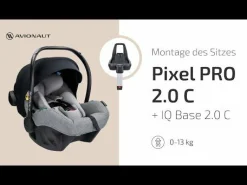 AVIONAUT Pixel PRO 2.0 C Beige*Kinder Babyschalen 0-13 Kg, Gruppe 0+