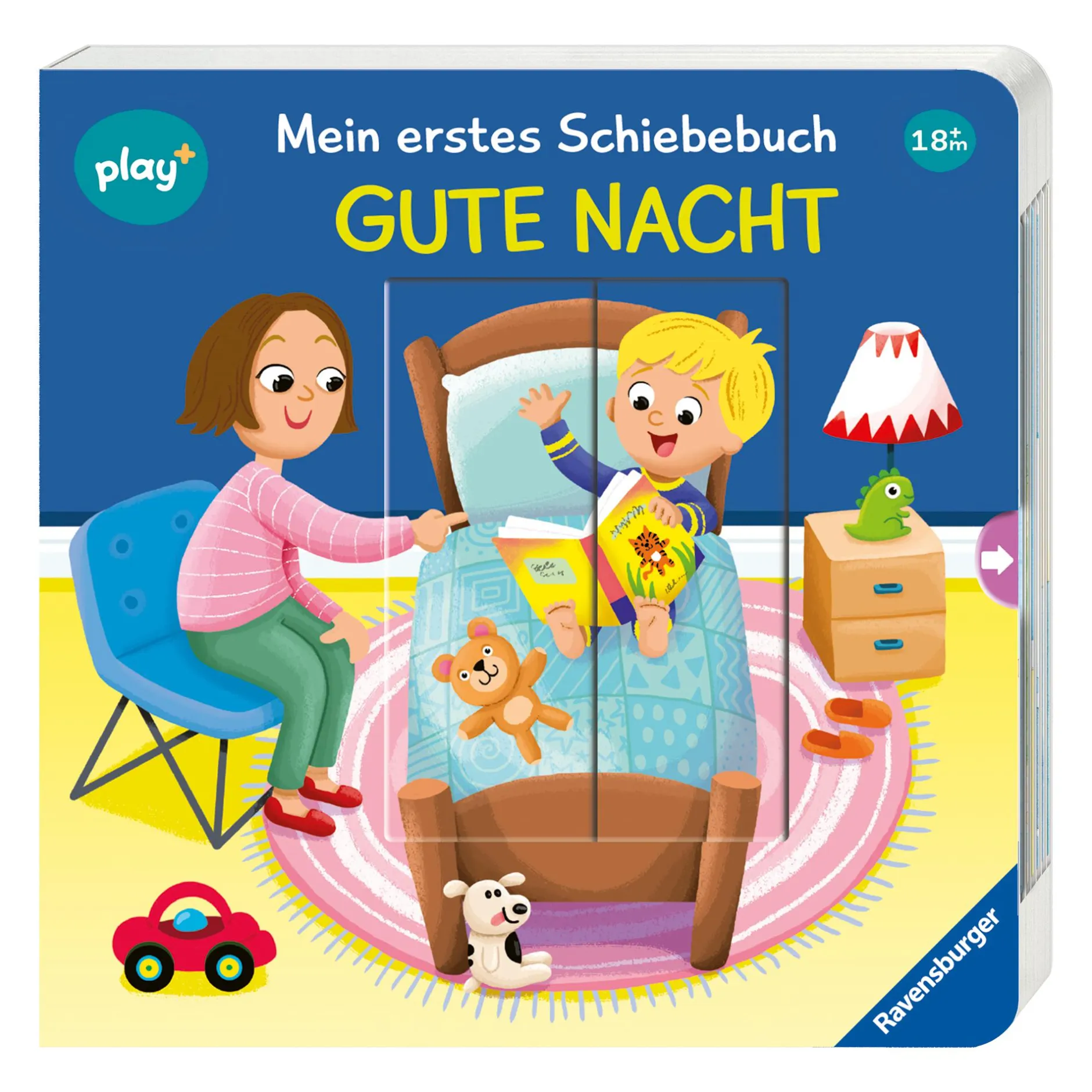 Ravensburger Play+ Mein allererstes Schiebebuch: Gute Nacht*Kinder Kinderbücher
