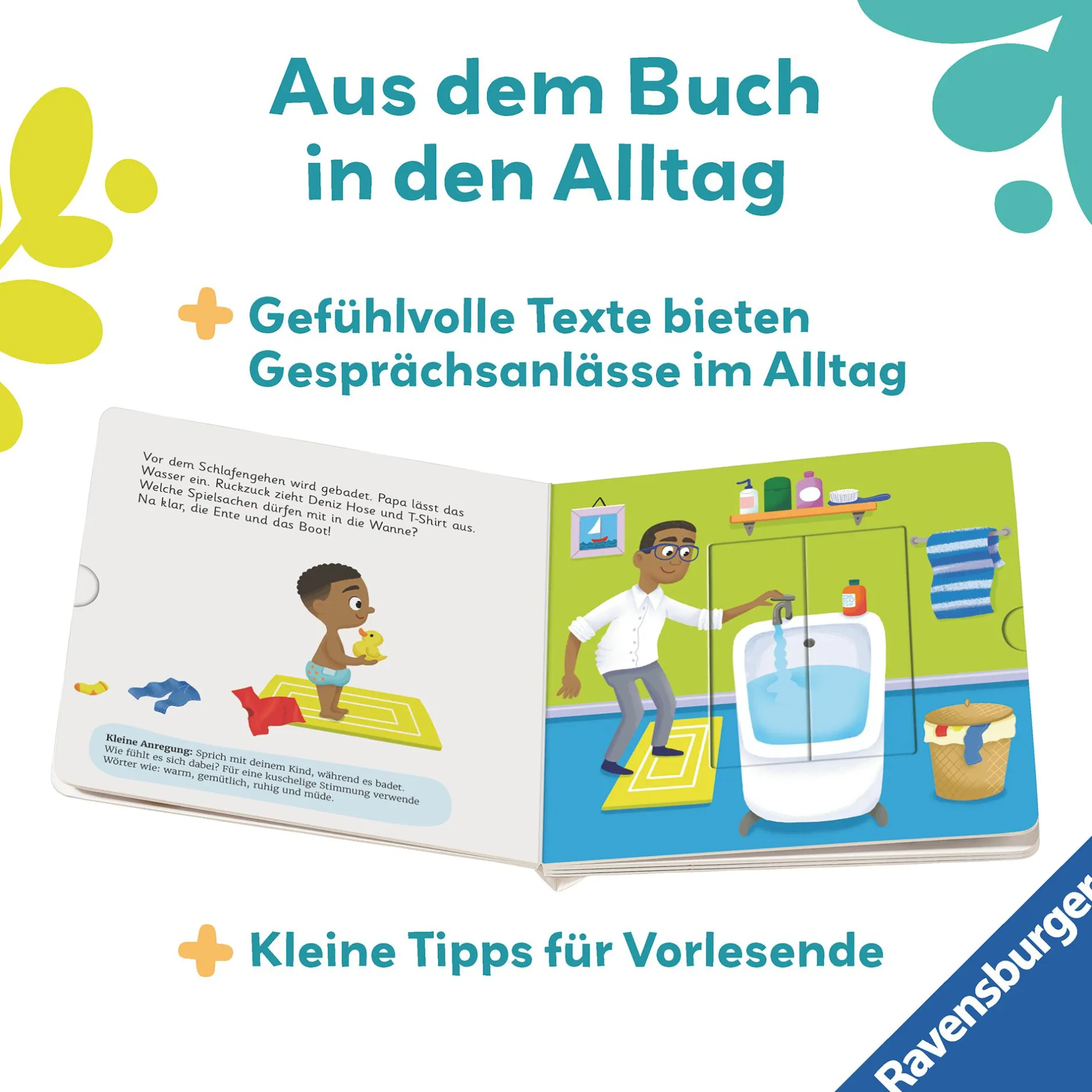 Ravensburger Play+ Mein allererstes Schiebebuch: Gute Nacht*Kinder Kinderbücher