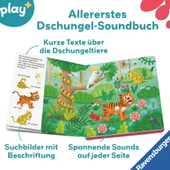 Ravensburger Play+ Mein allererstes Soundbuch: Dschungel*Kinder Kinderbücher