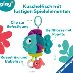 Ravensburger Play+ Pop-it Piranha* Rasseln & Greiflinge