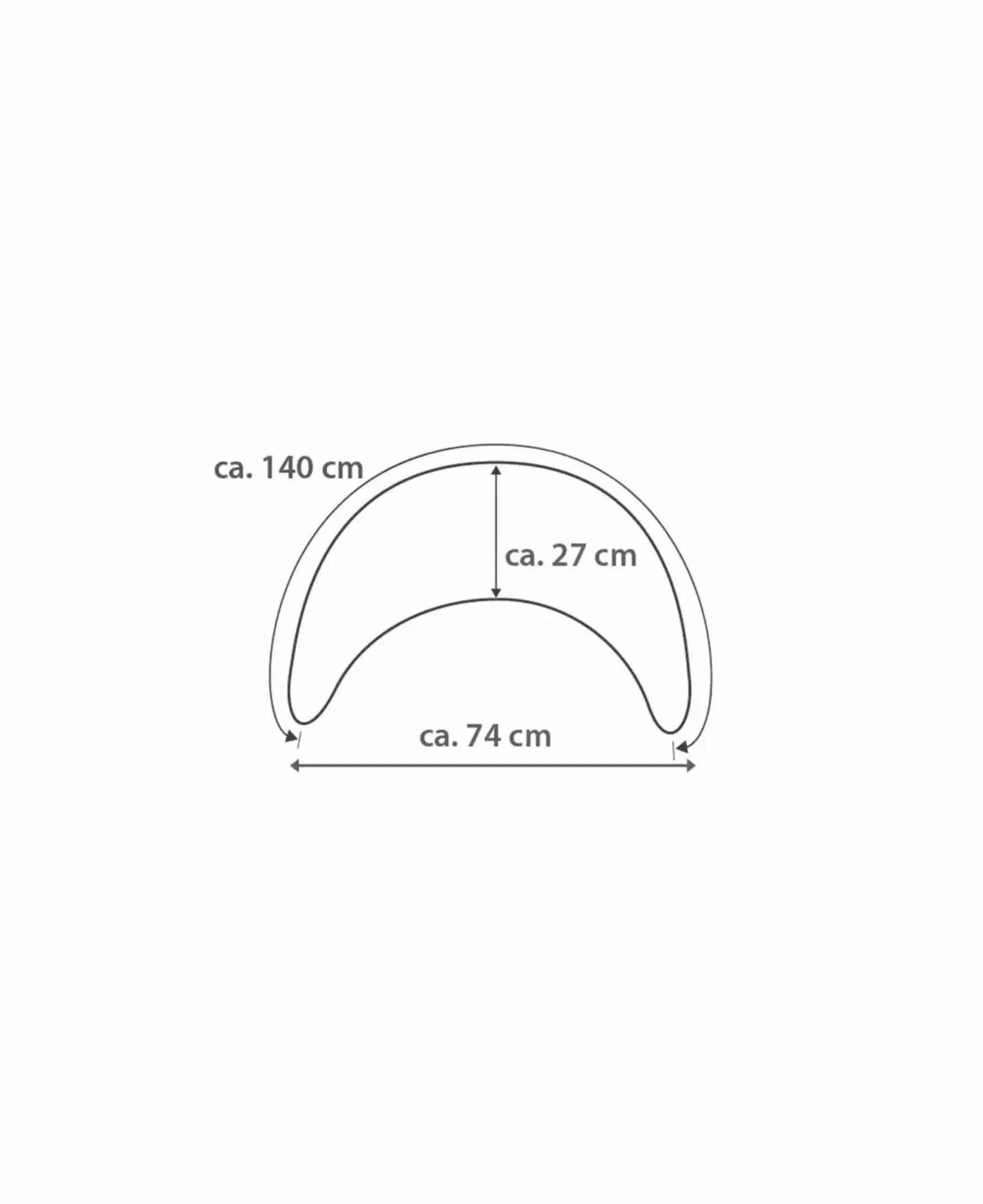 THERALINE Plüschmond Malve* Stillkissen|Stillkissen