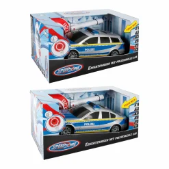 SPEEDZONE Polizeiauto mit Polizeikelle*Kinder Lernspielzeug