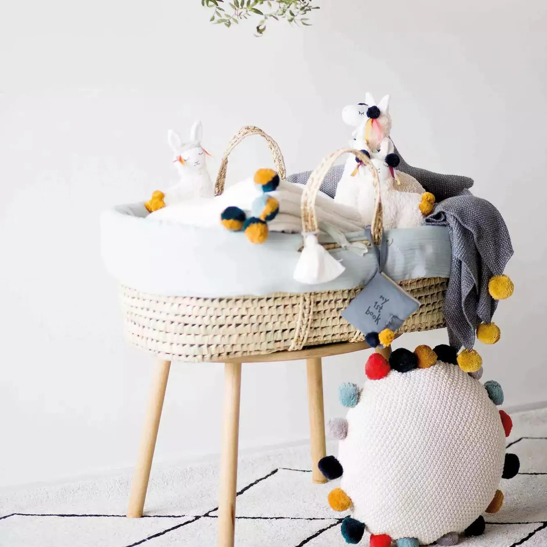 kikadu Pompom Kissen* Deko & Accessoires