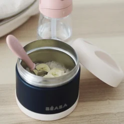 Bu00c8ABA Portionsbehälter Edelstahl 300ml Nacht* Nahrungsbehälter