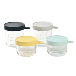 Bu00c8ABA Portionsbehälter 4er-Set* Nahrungsbehälter