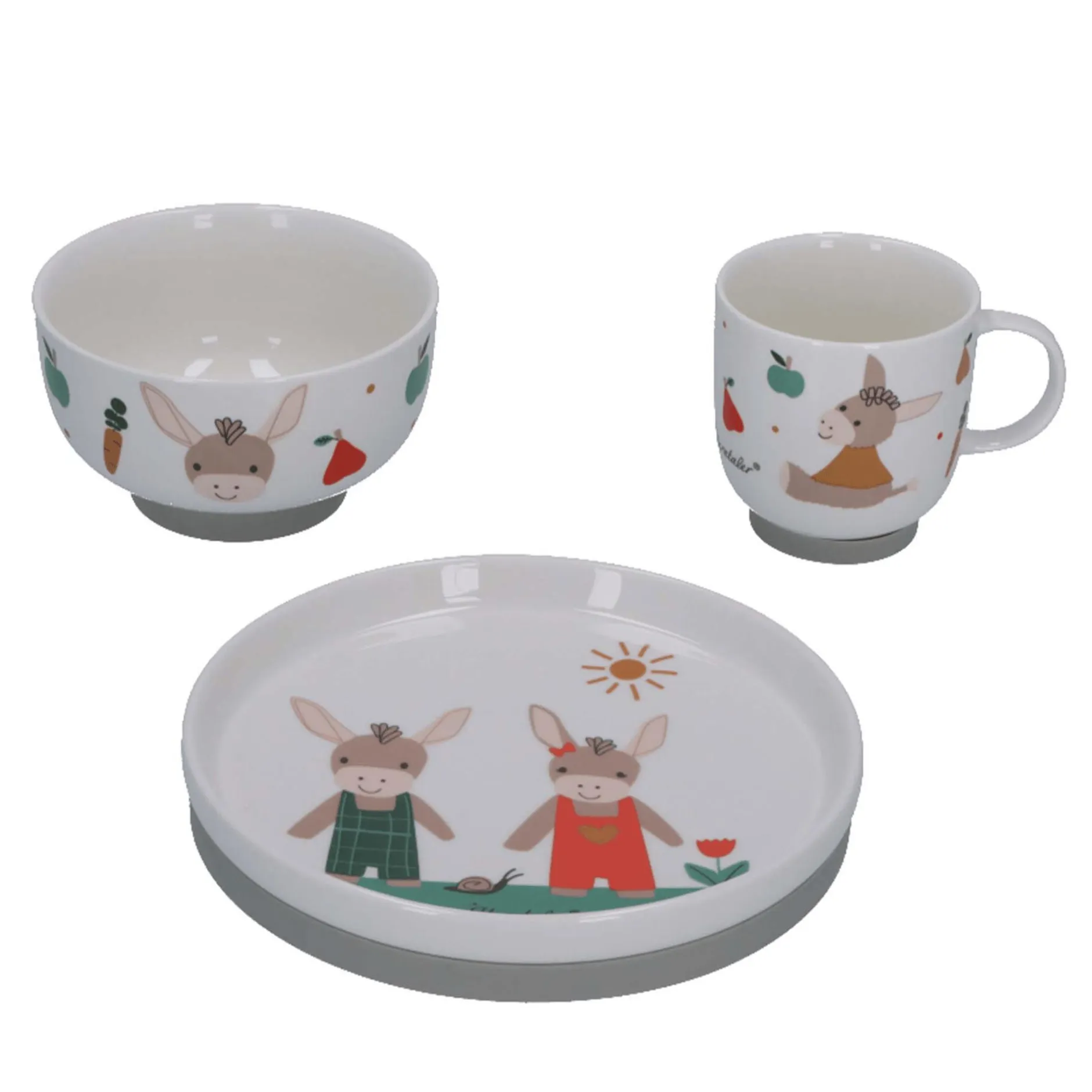 Sterntaler Porzellan-Geschirr-Set Emmis Garden* Besteck & Geschirr
