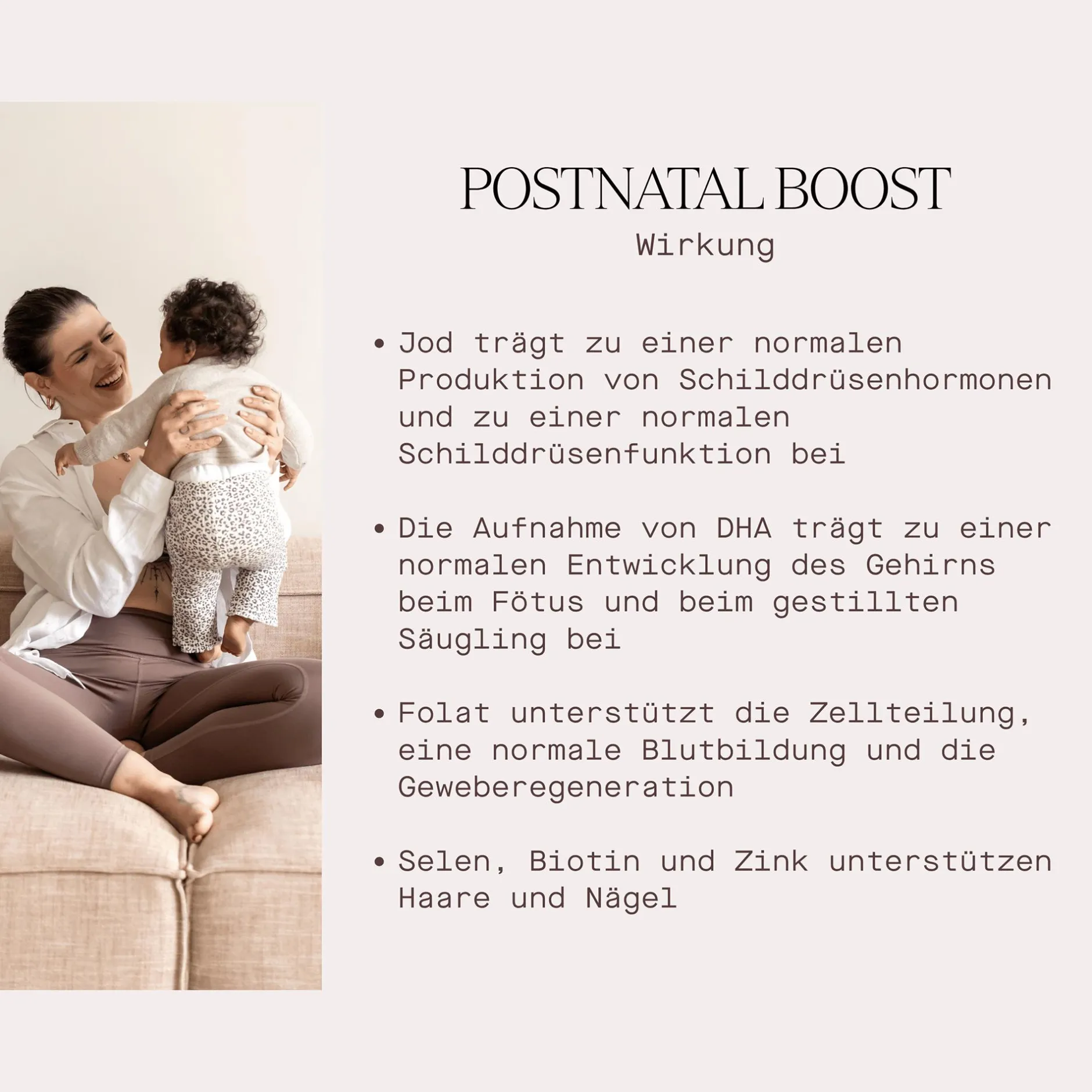 Lunary Postnatal Boost* Hausapotheke|Nahrungsergänzung & Vitamine