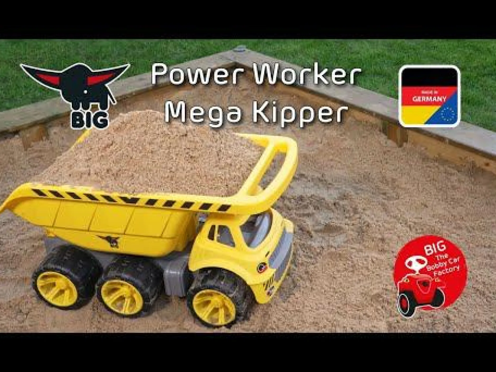 BIG Power Worker Mega Kipper*Kinder Sandspielzeug|Lernspielzeug