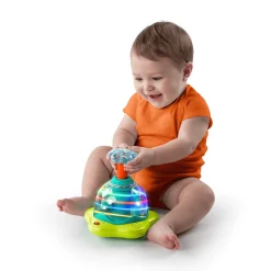 BrightStarts Press & Glow Spinner*Kinder Lernspielzeug|Musik