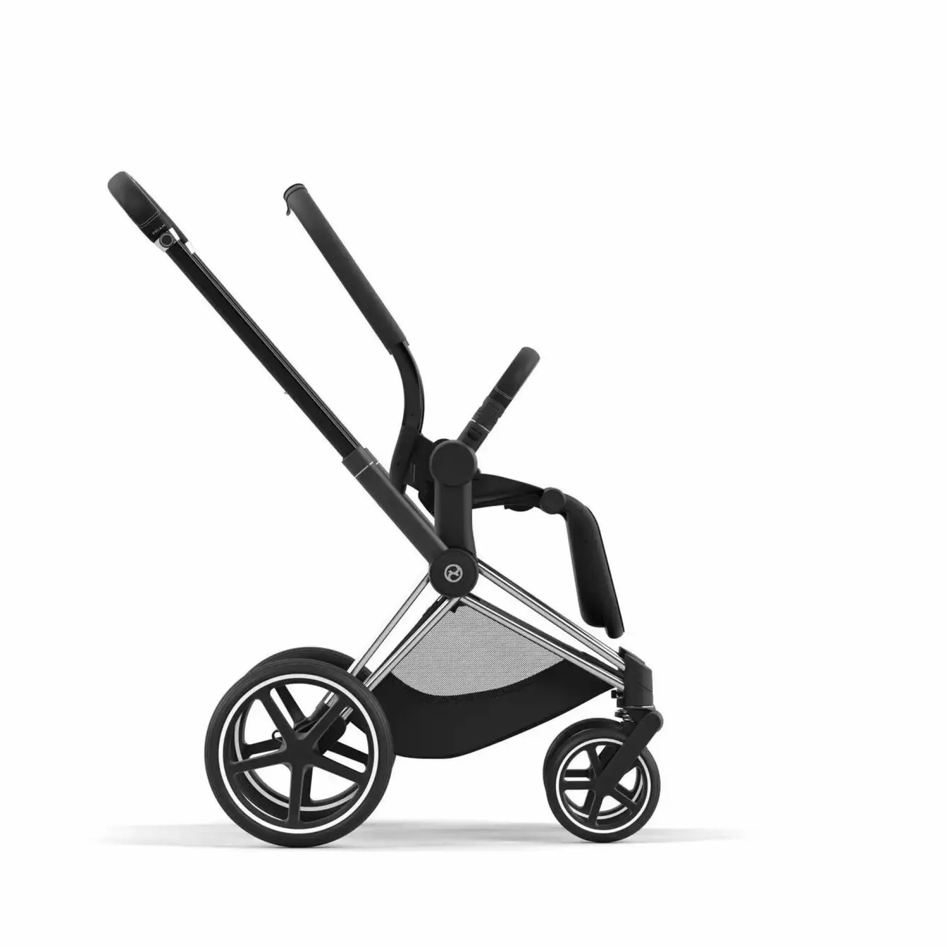 cybex PLATINUM Priam Rahmen Chrome Black*Kinder Kombi-Kinderwagen