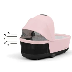 cybex PLATINUM Priam Wanne Lux Peach Pink*Kinder Kinderwagen Zubehör