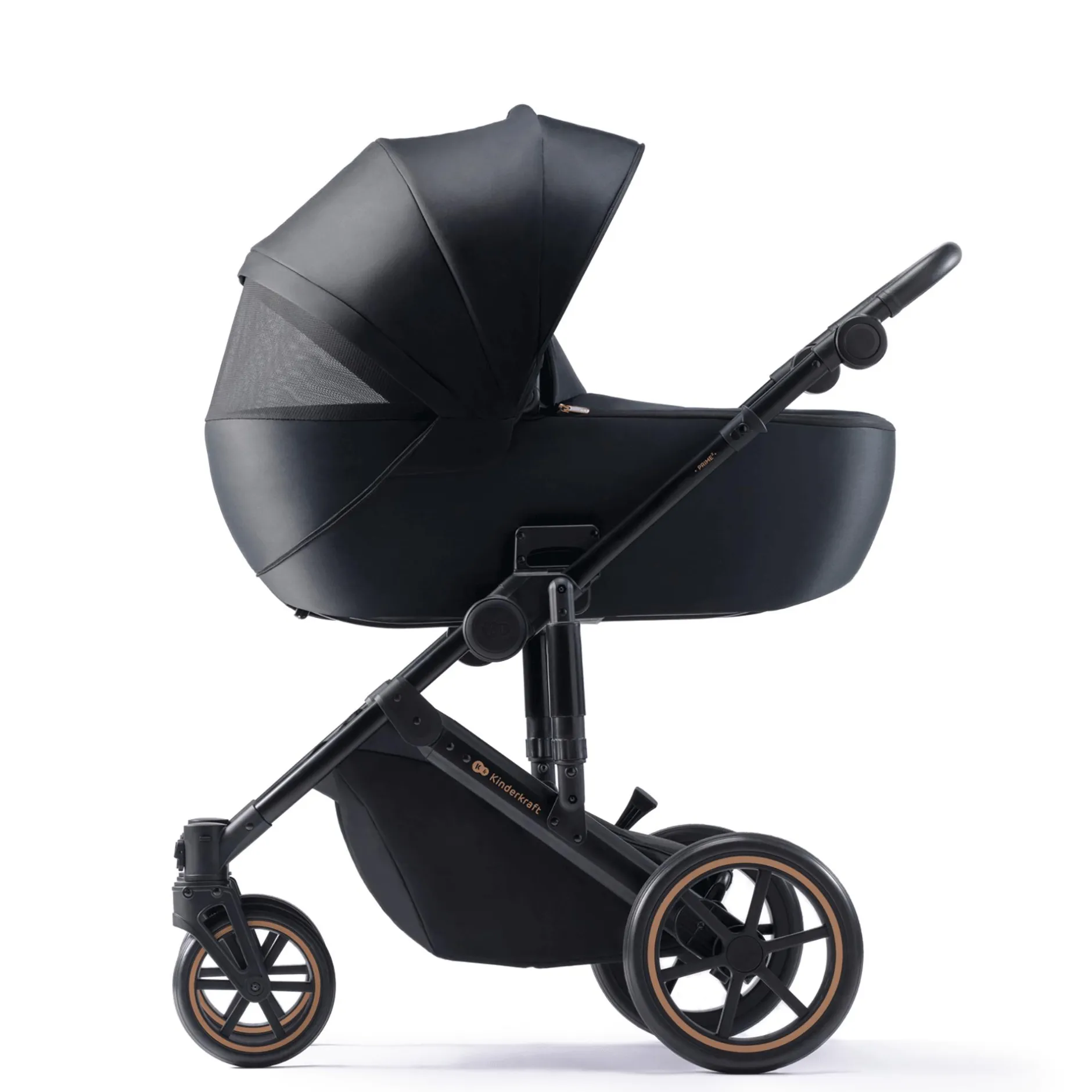 Kinderkraft Prime 2 2in1 Venezian Black*Kinder Kombi-Kinderwagen