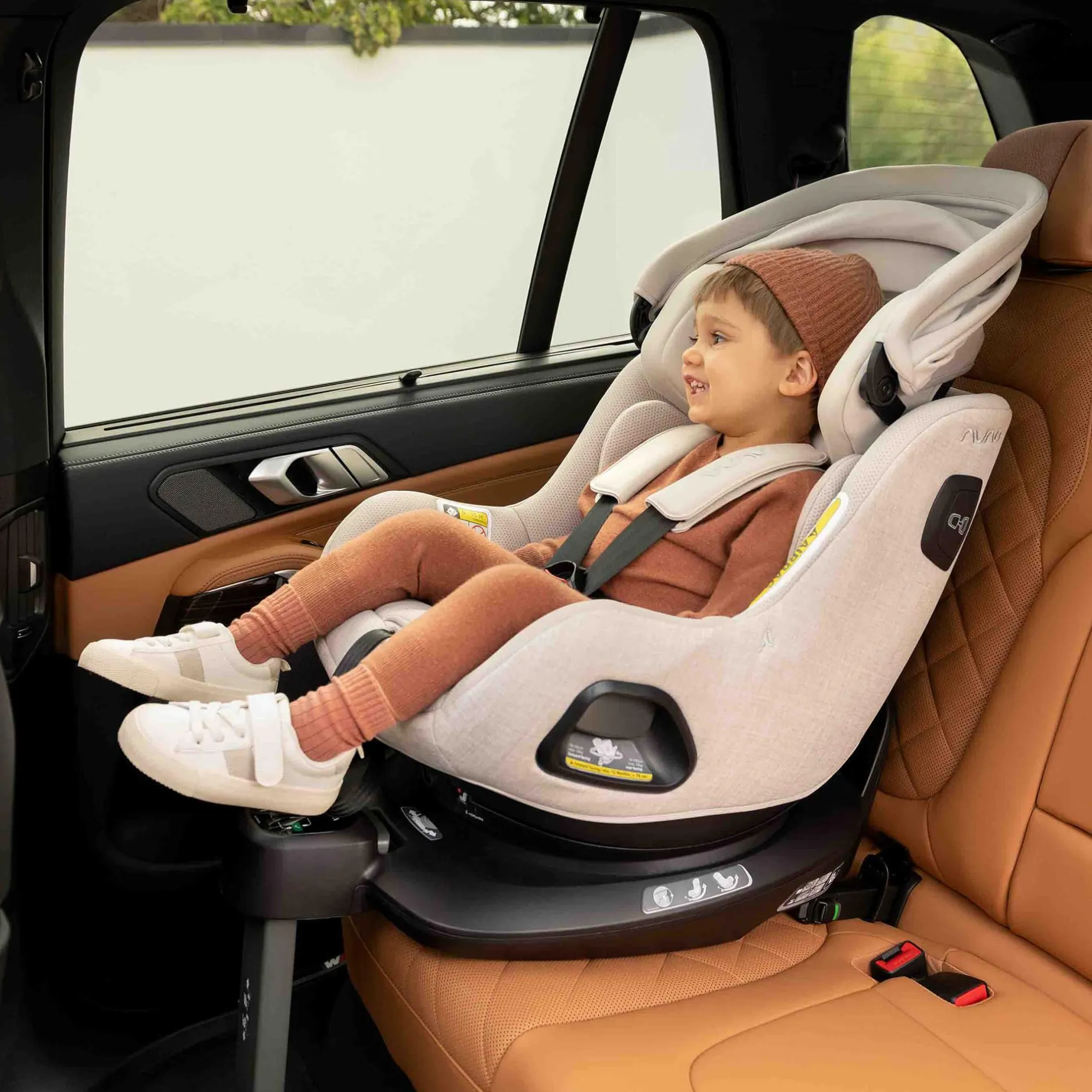 nuna pruu™ aire Biscotti*Kinder Babyschalen 0-13 Kg, Gruppe 0+