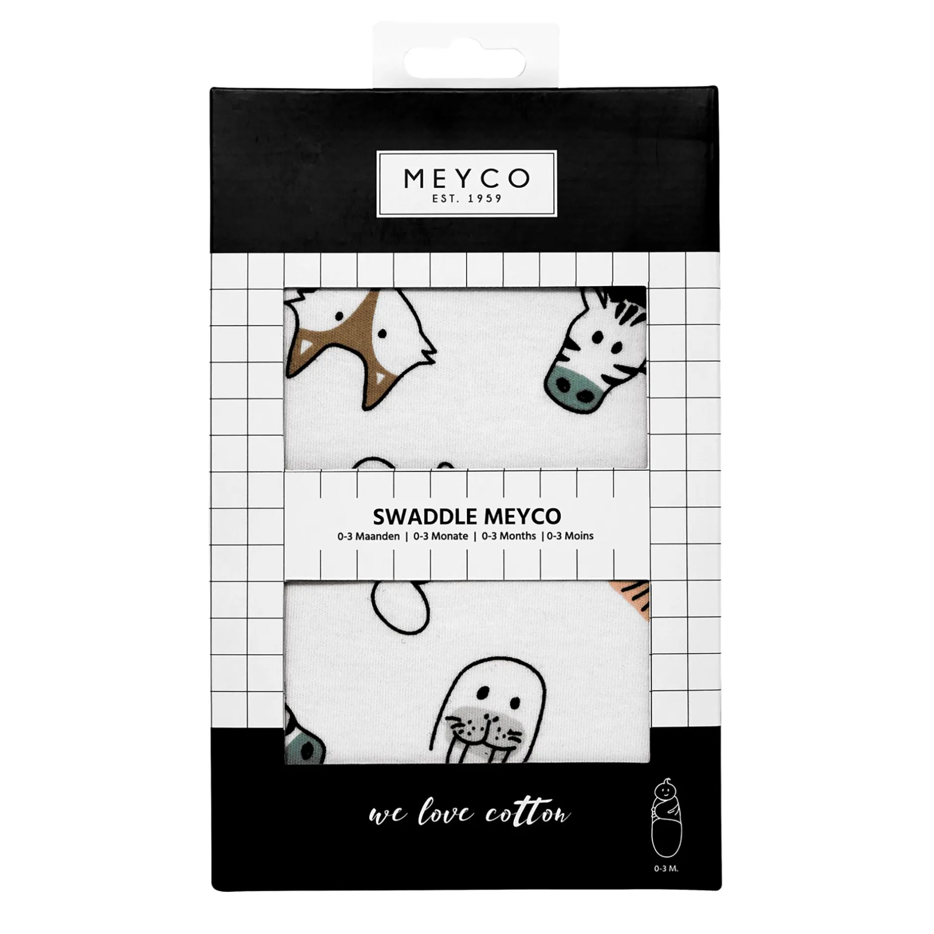 MEYCO Pucksack Animals 4-6 Monate* Pucksäcke