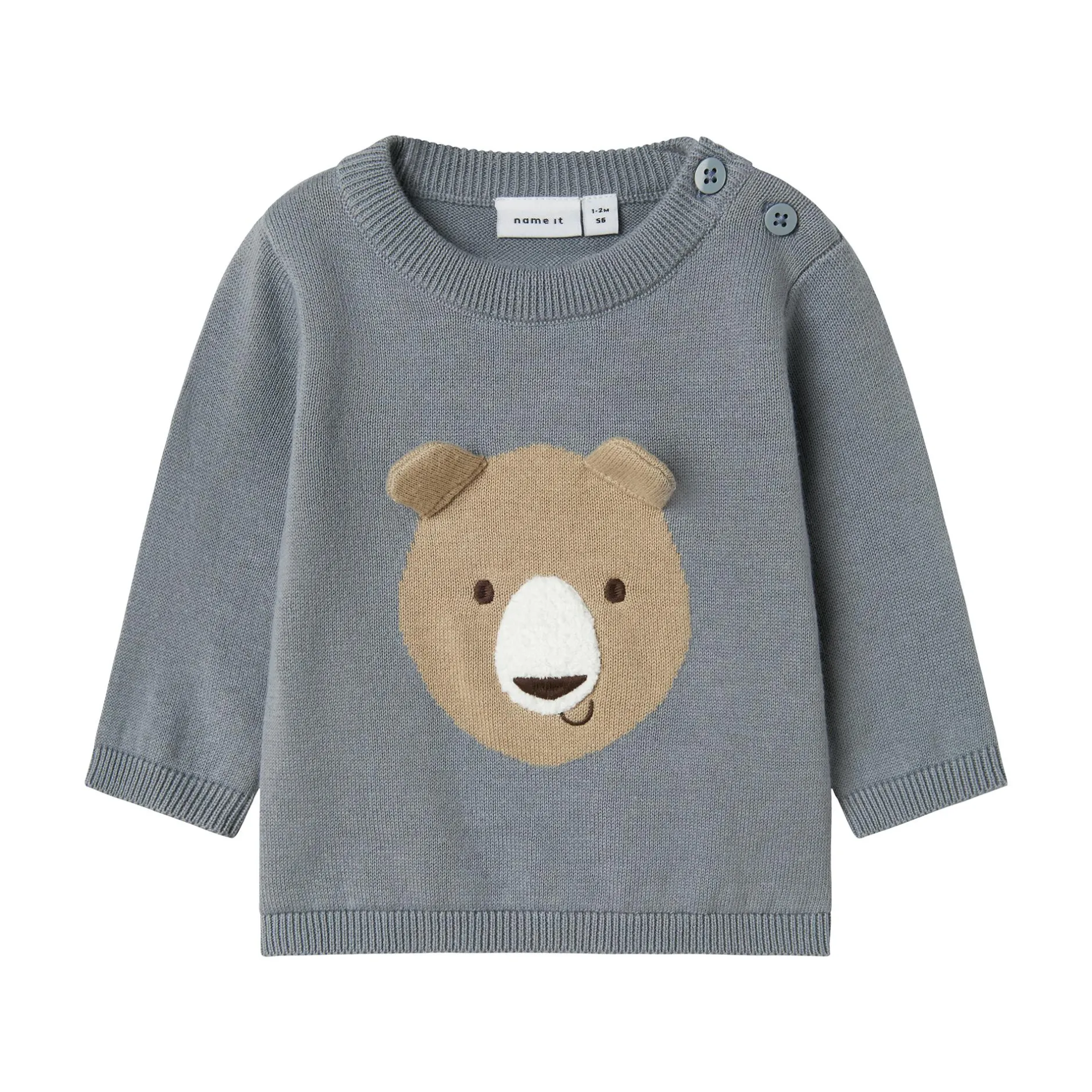 name it Pullover mit 3D-Stickerei* Oberteile