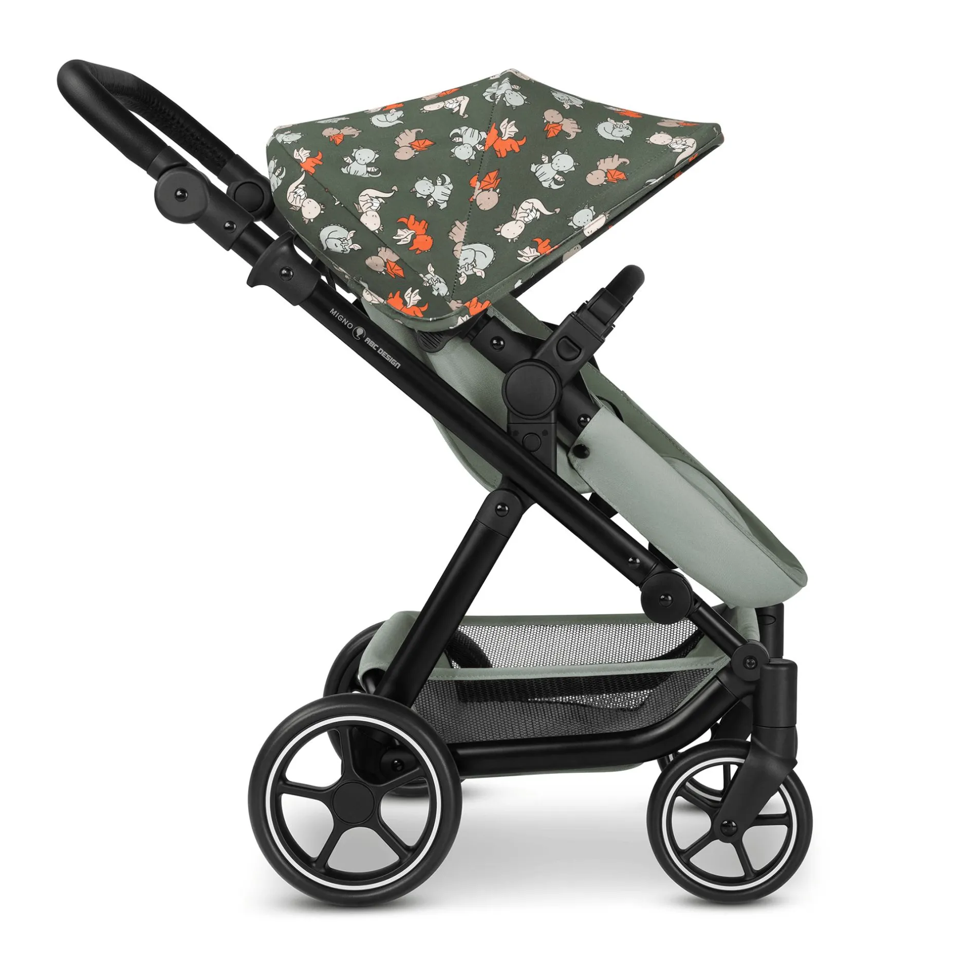 ABC DESIGN Puppenwagen Migno - Dragon*Kinder Puppen & Puppenwagen