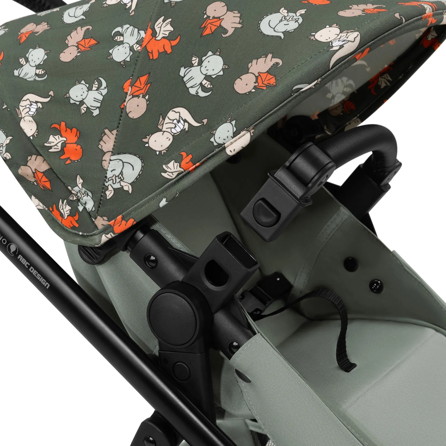 ABC DESIGN Puppenwagen Migno - Dragon*Kinder Puppen & Puppenwagen