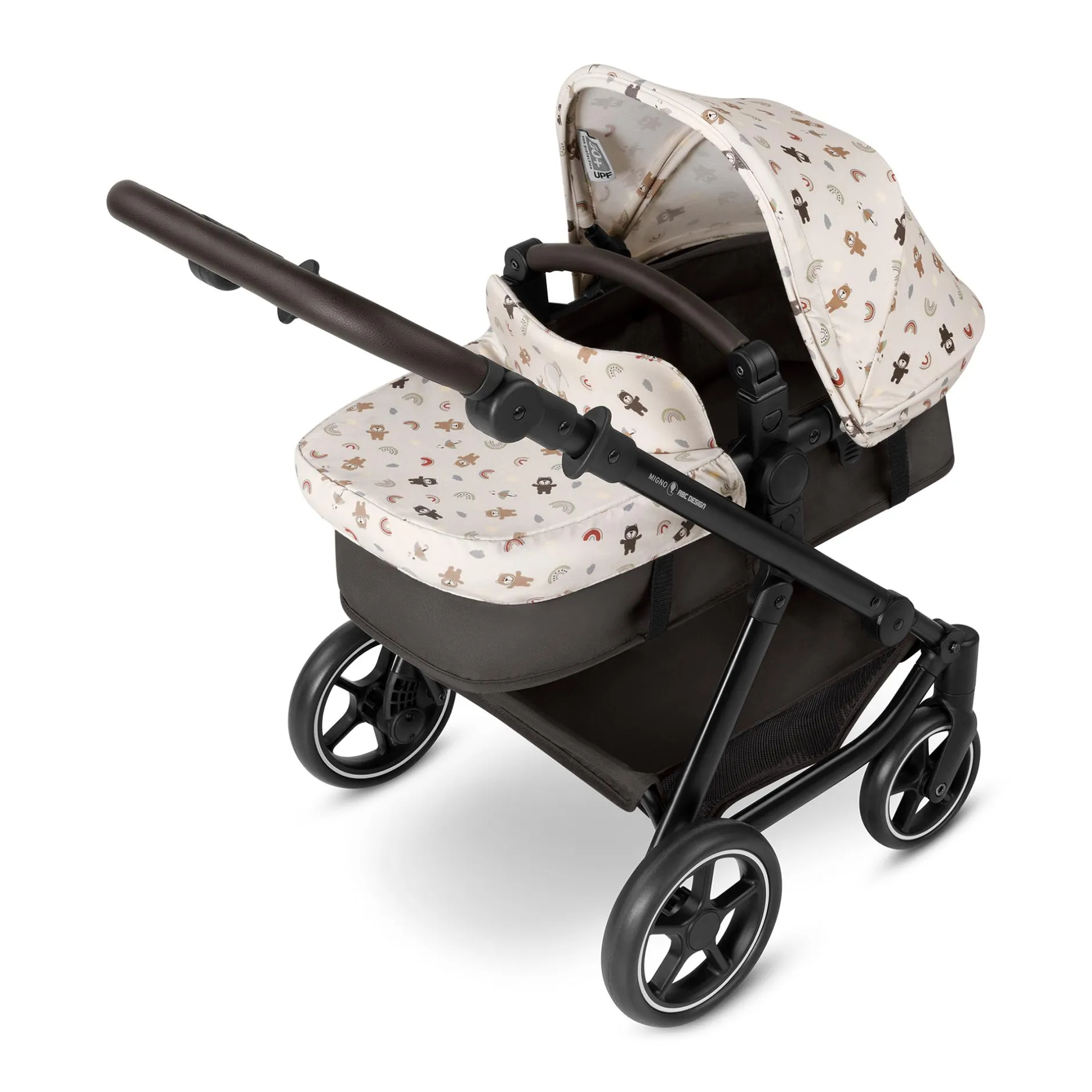 ABC DESIGN Puppenwagen Migno - Teddy*Kinder Puppen & Puppenwagen