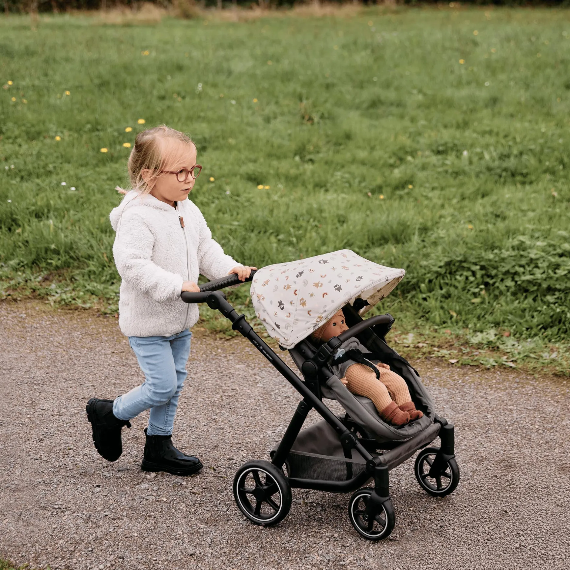 ABC DESIGN Puppenwagen Migno - Teddy*Kinder Puppen & Puppenwagen
