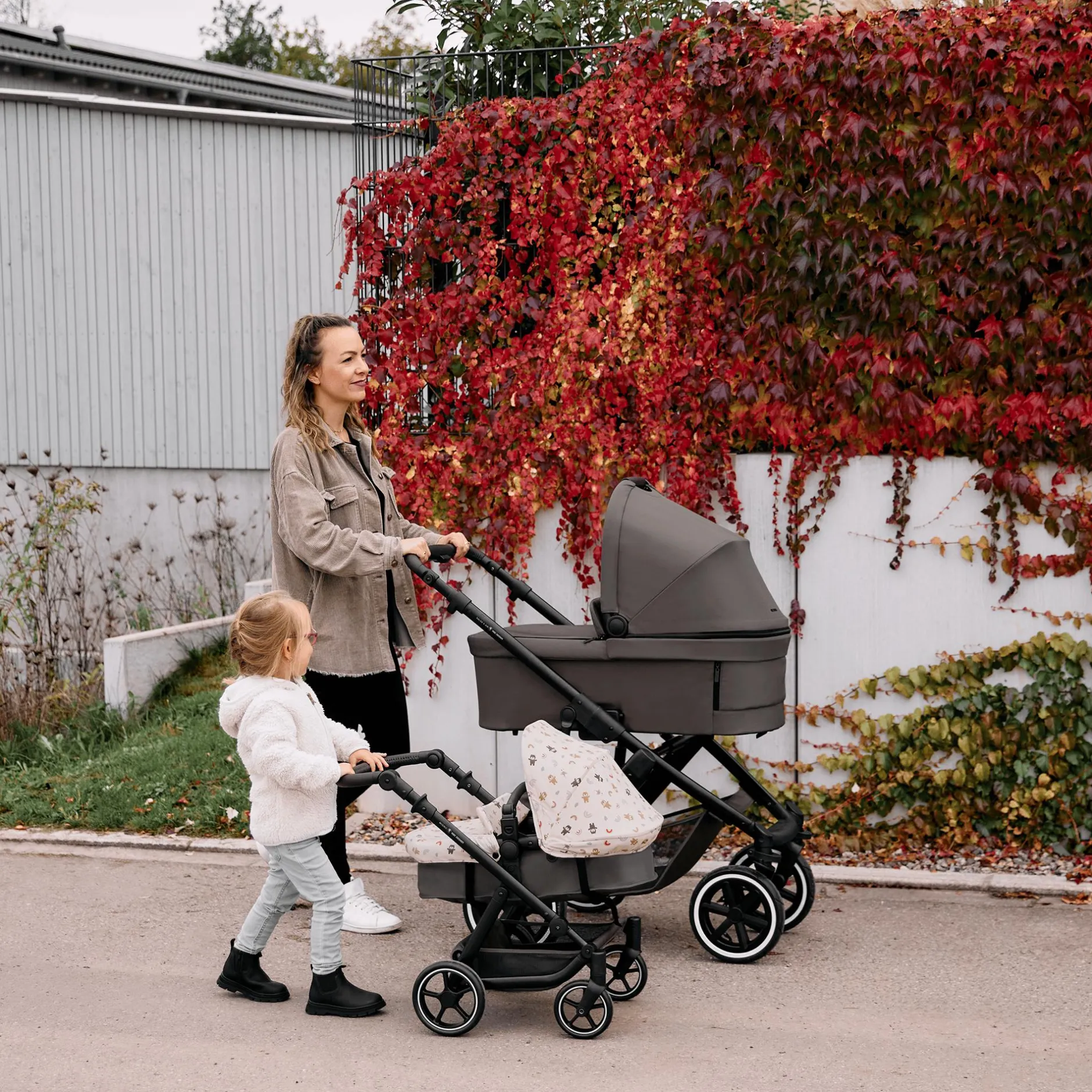 ABC DESIGN Puppenwagen Migno - Teddy*Kinder Puppen & Puppenwagen