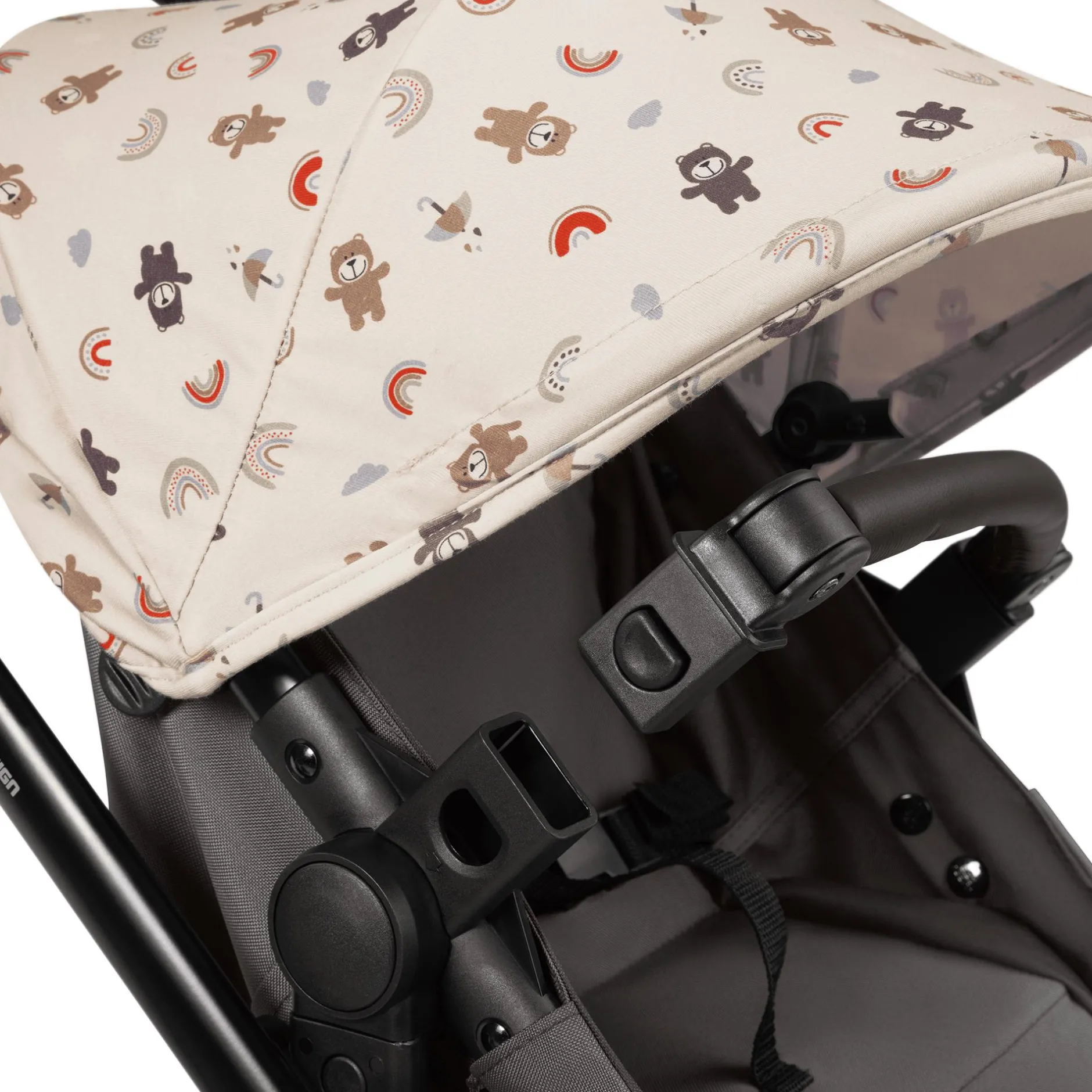 ABC DESIGN Puppenwagen Migno - Teddy*Kinder Puppen & Puppenwagen