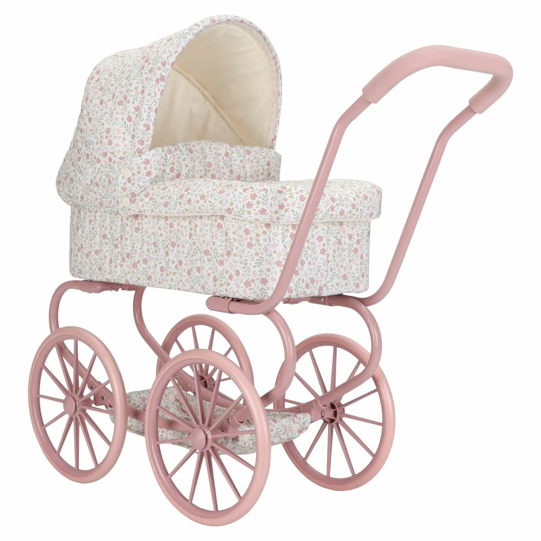LITTLE DUTCH Puppenwagen Soft Flowers*Kinder Puppen & Puppenwagen|Spielzeug Ab 3 Jahren
