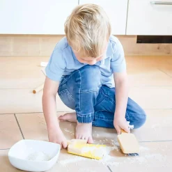 Pinolino Putzwagen*Kinder Holzspielzeug|Spielzeug Ab 3 Jahren