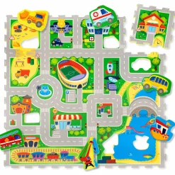 Hakuna matte Puzzlematte City*Kinder Konstruktionsspielzeug