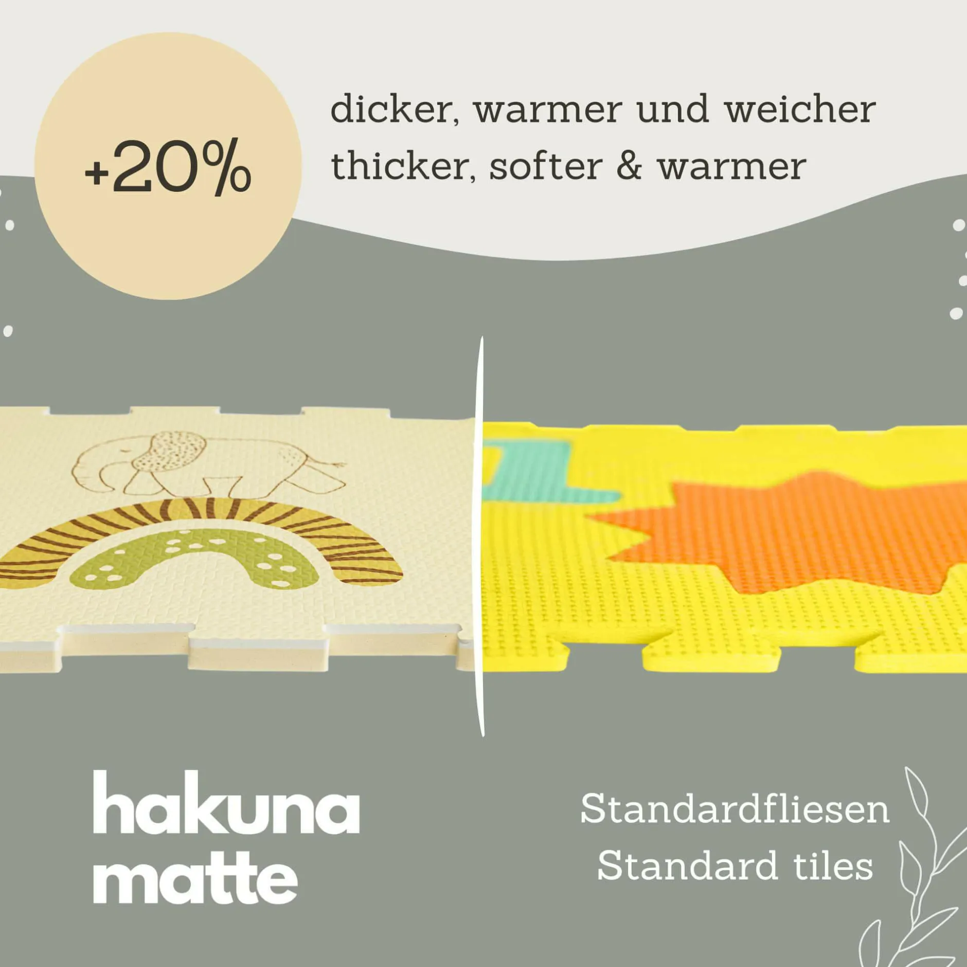 Hakuna matte Puzzlematte Safari*Kinder Konstruktionsspielzeug