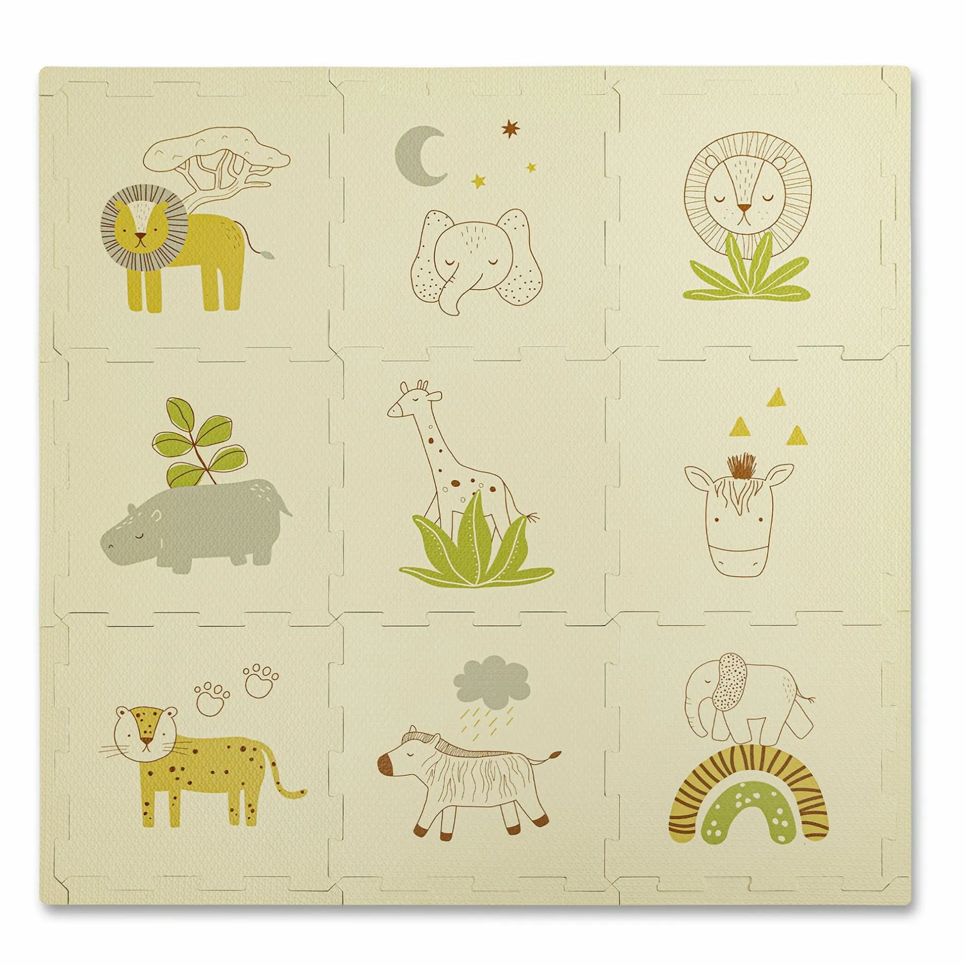 Hakuna matte Puzzlematte Safari*Kinder Konstruktionsspielzeug