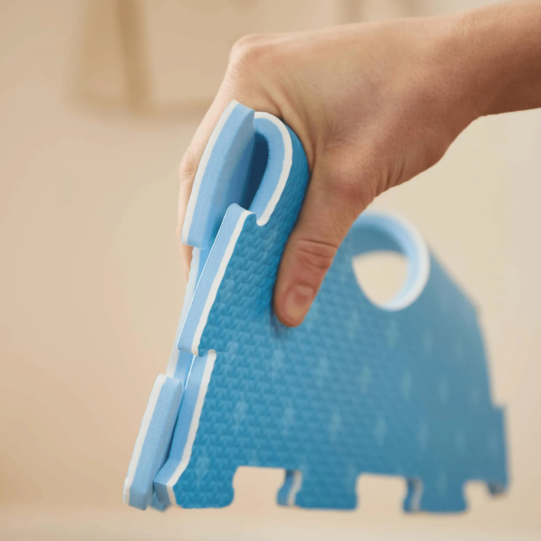 bieco Puzzlematte Tiere und Zahlen*Kinder Konstruktionsspielzeug