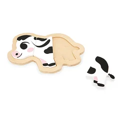 Janod Puzzle-Set Bauernhof*Kinder Lernspielzeug|Holzspielzeug