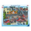 Ravensburger Rahmenpuzzle Feuerwehreinsatz an den Bahngleisen*Kinder Lernspielzeug|Spielzeug Ab 4 Jahren